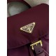 Premio Replica Zaino Prada medio Re-Nylon con marsupio 1BZ811 Borgogna Imitazioni Outlet Online