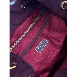 Premio Replica Zaino Prada medio Re-Nylon con marsupio 1BZ811 Borgogna Imitazioni Outlet Online