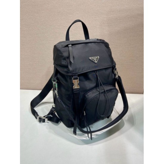 Premio Replica Zaino Prada Re-Nylon 1BZ039 Nero Imitazioni Outlet Online