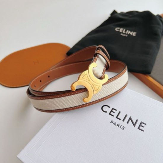 Replica Cintura Celine Triomphe Media 25mm Marrone False Online Clone Premio Replica Cintura Celine Triomphe Media 25mm Marrone Imitazioni Outlet Online