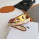 Premio Replica Cintura Celine Triomphe media 25mm con fibbia finitura oro Imitazioni Outlet Online