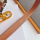 Premio Replica Cintura Celine Triomphe media 25mm con fibbia finitura oro Imitazioni Outlet Online