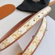 Premio Replica Cintura Celine Triomphe media 25mm con fibbia finitura oro Imitazioni Outlet Online