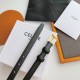 Premio Replica Cintura Celine Elegant Charm 18mm Nera finiture dorate Imitazioni Outlet Online