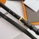 Premio Replica Cintura Celine Elegant Charm 18mm Nera finiture dorate Imitazioni Outlet Online