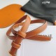 Premio Replica Cintura Celine Elegant Charm 18mm Marrone finiture dorate Imitazioni Outlet Online