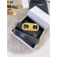Premio Replica Cintura Celine Triomphe Media 25mm taurillon nero Imitazioni Outlet Online