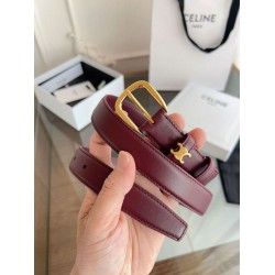 Replica Cintura Vivienne Celine Medium 25mm in pelle di vitello naturale Borgogna False Online Clone Premio Replica Cintura Vivienne Celine Medium 25mm in pelle di vitello naturale Borgogna Imitazioni Outlet Online