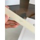 Premio Replica Cintura Vivienne Celine Medium 25mm in pelle di vitello naturale Bianco Imitazioni Outlet Online