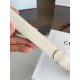 Premio Replica Cintura Vivienne Celine Medium 25mm in pelle di vitello naturale Bianco Imitazioni Outlet Online