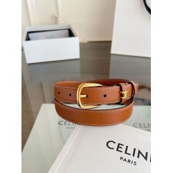 Replica Cintura Vivienne Celine Medium 25mm in pelle di vitello naturale Marrone False Online Clone Premio Replica Cintura Vivienne Celine Medium 25mm in pelle di vitello naturale Marrone Imitazioni Outlet Online
