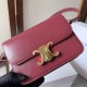 Premio Replica Borse Celine Teen Triomphe in pelle di vitello rossa Imitazioni Outlet Online