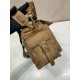 Premio Replica Borsa a spalla grande Prada Explore con patta in nappa 1BD391 Marrone Imitazioni Outlet Online