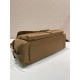 Premio Replica Borsa a spalla grande Prada Explore con patta in nappa 1BD391 Marrone Imitazioni Outlet Online