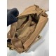 Premio Replica Borsa a spalla grande Prada Explore con patta in nappa 1BD391 Marrone Imitazioni Outlet Online