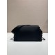 Premio Replica Borsa a spalla grande Prada Explore con patta in nappa 1BD391 Nero Imitazioni Outlet Online