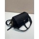 Premio Replica Borsa a spalla Prada Explore Re-Nylon media con patta 1BD394 nero Imitazioni Outlet Online