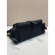 Premio Replica Borsa a spalla Prada Explore Re-Nylon media con patta 1BD394 nero Imitazioni Outlet Online