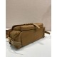 Premio Replica Borsa a spalla Prada Explore Re-Nylon media con patta 1BD394 Marrone Imitazioni Outlet Online