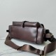 Premio Replica Borsa a spalla media Prada Explore con patta 1BD394 Borgogna Imitazioni Outlet Online