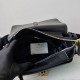 Premio Replica Borsa a spalla media Prada Explore con patta 1BD394 Nero Imitazioni Outlet Online