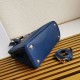 Premio Replica Borsa a mano Prada Galleria Saffiano piccola/media/grande Blu Imitazioni Outlet Online