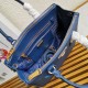 Premio Replica Borsa a mano Prada Galleria Saffiano piccola/media/grande Blu Imitazioni Outlet Online