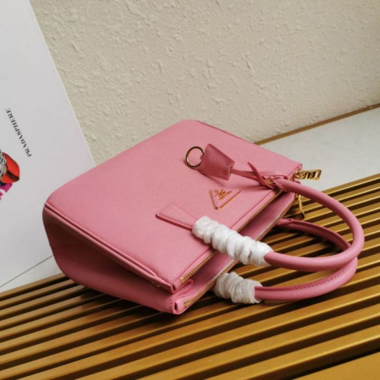 Premio Replica Borsa a mano Prada Galleria Saffiano piccola/media/grande Rosso Imitazioni Outlet Online