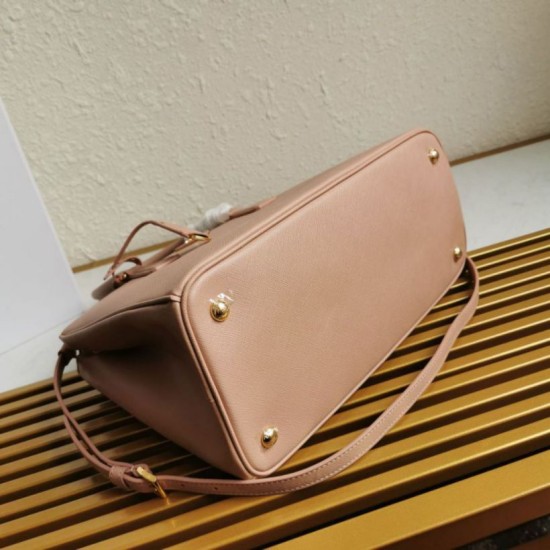 Premio Replica Borsa a mano Prada Galleria Saffiano piccola/media/grande rosa chiaro Imitazioni Outlet Online