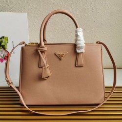 Premio Replica Borsa a mano Prada Galleria Saffiano piccola/media/grande rosa chiaro Imitazioni Outlet Online