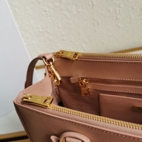 Premio Replica Borsa a mano Prada Galleria Saffiano piccola/media/grande rosa chiaro Imitazioni Outlet Online