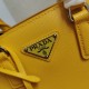 Premio Replica Borsa a mano Prada Galleria Saffiano piccola/media/grande Giallo Imitazioni Outlet Online