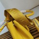 Premio Replica Borsa a mano Prada Galleria Saffiano piccola/media/grande Giallo Imitazioni Outlet Online