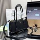 Premio Replica Borsa tote media Prada Galleria Saffiano 1BA457 nero Imitazioni Outlet Online