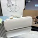 Premio Replica Borsa tote media Prada Galleria Saffiano 1BA457 Bianco Imitazioni Outlet Online