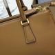 Premio Replica Borsa tote media Prada Galleria Saffiano 1BA457 Marrone Imitazioni Outlet Online
