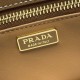 Premio Replica Borsa tote media Prada Galleria Saffiano 1BA457 Marrone Imitazioni Outlet Online