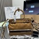Premio Replica Borsa a mano Prada Bonnie mini 1BA486 Marrone Imitazioni Outlet Online