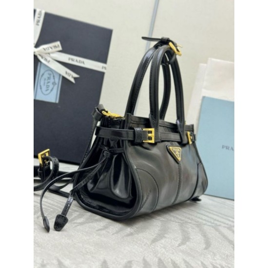 Replica Borsa a mano Prada Bonnie mini 1BA486 Nero False Online Clone Premio Replica Borsa a mano Prada Bonnie mini 1BA486 Nero Imitazioni Outlet Online