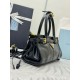 Replica Borsa a mano Prada Bonnie mini 1BA486 Nero False Online Clone Premio Replica Borsa a mano Prada Bonnie mini 1BA486 Nero Imitazioni Outlet Online