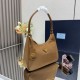 Premio Replica Borsa hobo mini Prada Re-Edition 2005 Re-Nylon Saffiano 1N204M Marrone Imitazioni Outlet Online