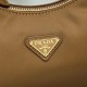 Premio Replica Borsa hobo mini Prada Re-Edition 2005 Re-Nylon Saffiano 1N204M Marrone Imitazioni Outlet Online