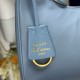 Premio Replica Borsa hobo mini Prada Re-Edition 2005 Re-Nylon Saffiano 1N204M Blu Imitazioni Outlet Online