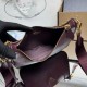 Premio Replica Borsa a mano/borsa hobo Saffiano Prada Re-Edition 2005 Borgogna Imitazioni Outlet Online