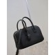 Replica Borsa a mano piccola Sac De Jour Boston YSL Saint Laurent nera grana Imitazioni Outlet Online Italia
