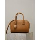 Replica Borsa a mano piccola Sac De Jour Boston YSL Saint Laurent marrone pelle liscia Imitazioni Outlet Online Italia