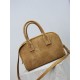 Replica Borsa a mano piccola Sac De Jour Boston YSL Saint Laurent nera scamosciato Imitazioni Outlet Online Italia