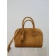 Replica Borsa a mano piccola Sac De Jour Boston YSL Saint Laurent nera scamosciato Imitazioni Outlet Online Italia