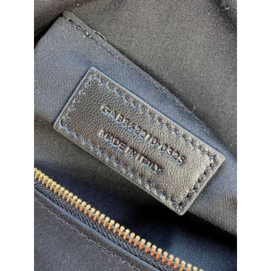 Replica Borsa a tracolla YSL Saint Laurent Amalia Hobo marrone Imitazioni Outlet Online Italia