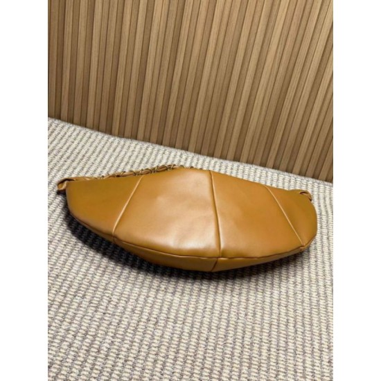Replica Borsa a tracolla YSL Saint Laurent Amalia Hobo marrone Imitazioni Outlet Online Italia